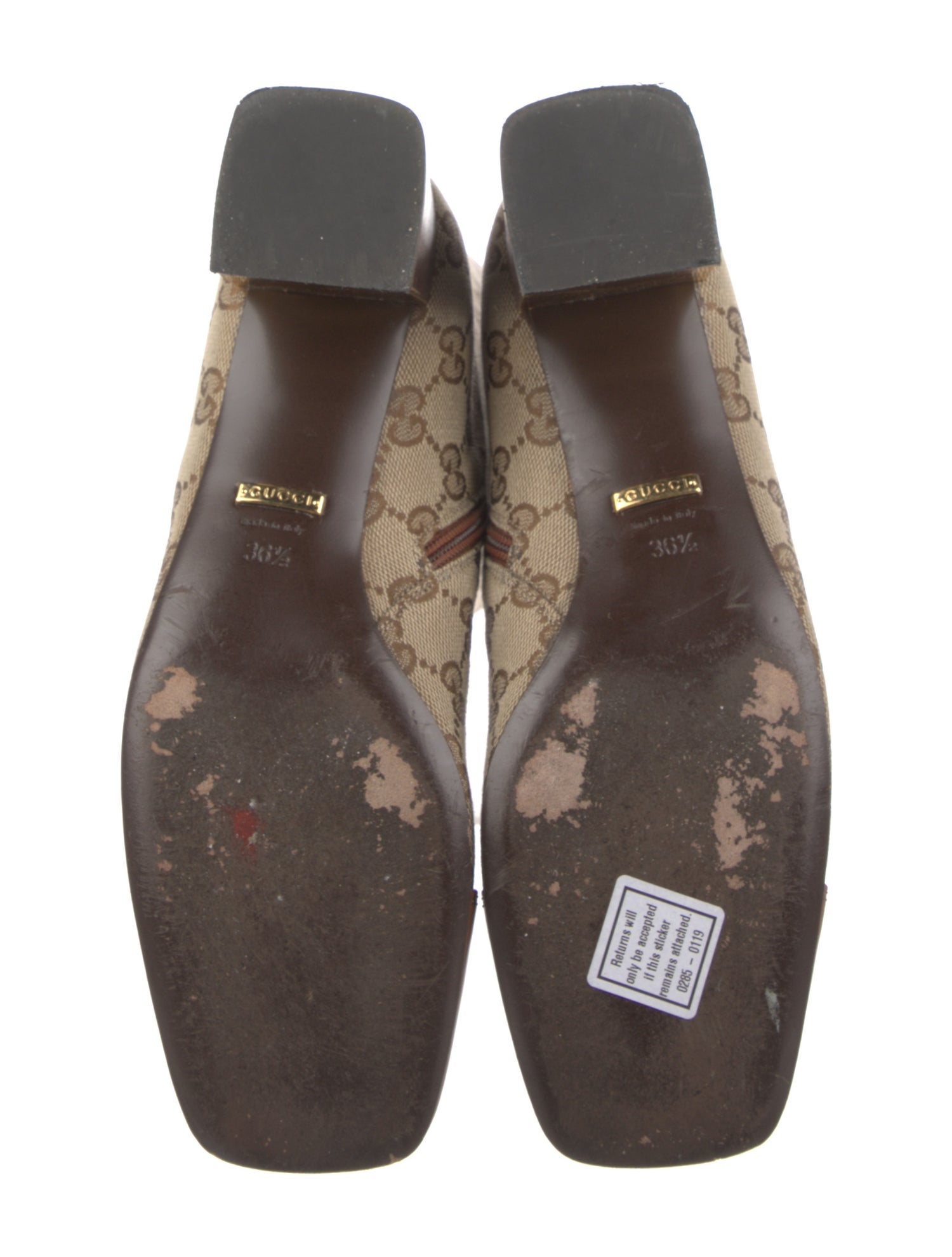 Gucci GG Canvas Canvas Boots